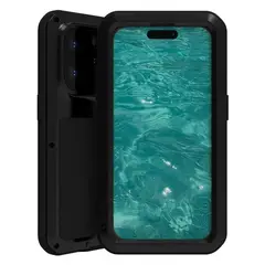 LOVE MEI - Estuche Powerful Para iPhone 15 Pro Antigolpes