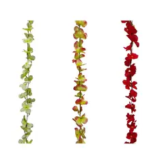 MAZUGI - Enredadera 1 Paquete 210cm Hoja Mata Flores Rosas