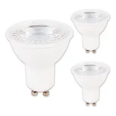 VCP - Bombillos Dimerizables Pack X 3 Ojo De Buey Gu10 Luz Calida