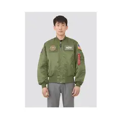 ALPHA INDUSTRIES - Chaqueta de Piloto Ma-1 Flex Bomber Jacket