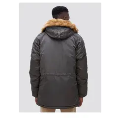 ALPHA INDUSTRIES - Chaqueta de Invierno N-3B Slim Fit Parka