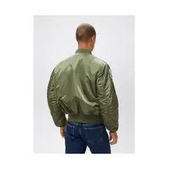 ALPHA INDUSTRIES - Chaqueta de Parches Ma-1 Squadron Flight Jacket