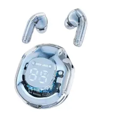 ZHOPI CO - Audifonos Bluetooth Ultrapods 5.3 Pro Inalambricos Celeste Transparente