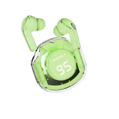 ZHOPI CO - Audifonos Bluetooth Ultrapods 5.3 Pro Inalambricos Verde Transparente