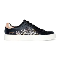SKECHERS - TENIS NEGRO PARA MUJER SK EDEN LX GLEMING HEARTS BLACK