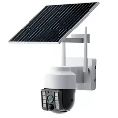 SOLARAY - Cámara De Seguridad Robótica Exterior Wifi Panel Solar