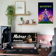 NEW PRINT - Póster Beetlejuice Película Tim Burton Afiche Impresión Fotográfica