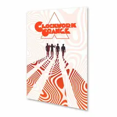 NEW PRINT - Póster Clockwork Orange Película Afiche La Naranja Mecánica