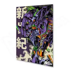 NEW PRINT - Póster Neon Genesis Evangelion Película Afiche Impresión Fotográfica