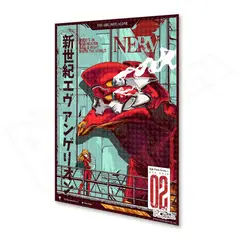 NEW PRINT - Póster Neon Genesis Evangelion Película Afiche Impresión Fotográfica