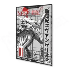 NEW PRINT - Póster Neon Genesis Evangelion Película Afiche Impresión Fotográfica