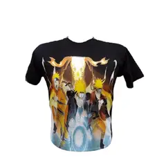 VANIDADES COLLECTIONS - Camiseta Naruto Anime Camiseta Anime Naruto Algodón Liso