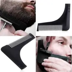 GENERICO - Peine Para Barba Guia Cepillo