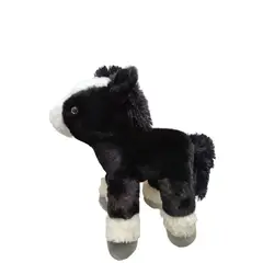 GENERICO - Peluche Caballo negro 30 Cms + Perfumado