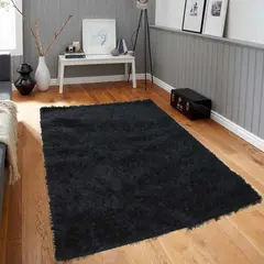 MITAPETE COM - Tapete Decorativo India Moderno 120 X 170 cms Negro