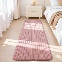 MITAPETE COM - Tapete Alfombra Camino Piel Sintetica Conejo 50 X 180 cms Rosa