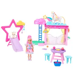BARBIE - MUÑECA A TOUCH OF MAGIC CHELSEA Y PEGASO