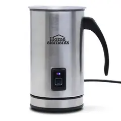 HOME ELEMENTS - Espumix Vaso Espumador Acero Inoxidable 400 ml