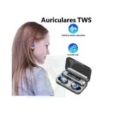 GENERICO - Audífonos in-ear inalámbricos Tws HI FI con Lcd en Case