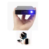 GENERICO - Mini Proyector Portatil de Bolsillo Video Beam DLP Recargable