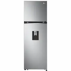 LG - Nevera No Frost Congelador Superior 264 Litros Brutos VT26WGPX Gris
