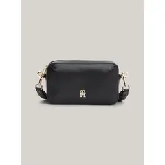 TOMMY HILFIGER - Bolso negro Chic con bandolera cruzada