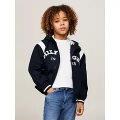 TOMMY HILFIGER - Chaqueta Niño Azul Bomber 1985 Con Monotipo Hilfiger