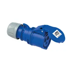 VCP - Toma Aerea 32A 220V 2P+T 6h IP44 Azul TAR32/223-6
