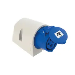 VCP - Toma Sobreponer Industrial 32A IP44 3P+N+T tsp32/ 125- 9