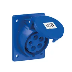 VCP - Toma Incrustar 220V 3P+N+T IP44 Azul 32A TIN32/425-9