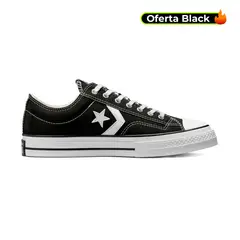 CONVERSE - Tenis Star Player 76 Unisex-Negro