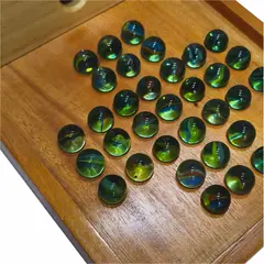 MAFEGO - Juego de mesa Senku Solitario Cuadrado