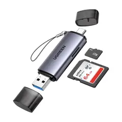 UGREEN - Lector De Memorias Sd Usb C Y Usb A Otg Celular iPad
