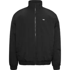 TOMMY HILFIGER - Chaqueta negra acolchada essential Tommy Jeans