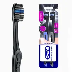 ORAL B - Cepillo Dental Indicator Black X2 Und