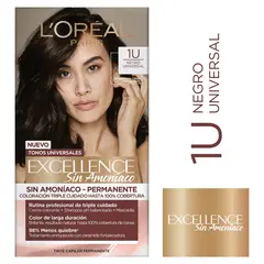 LOREAL PARIS - Tinte Excellence 1U Negro Universal