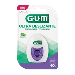 GUM - Cinta Dental Ultra Deslizante Sabor Menta X 4Mts