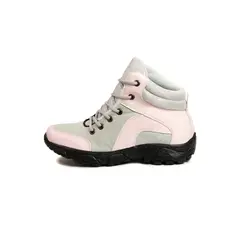 INCO - Botas Outdoor Mujer Rosa Por Gris Origen Alpes