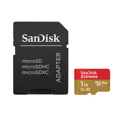 SANDISK - Tarjeta Micro SDXC 1TB Extreme 4K U3 V30 A2 190mbs