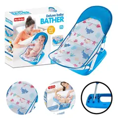 LANZURY IMPORTACIONES - Malla Soporte - Bañador Silla Plegable Para Bebe - AZUL