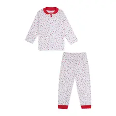 SANTANA - Pijama Bebé Niña Rojo Medio