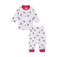 SANTANA - Pijama Bebé Niña Magenta