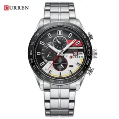 CURREN - Reloj 8410 Elegante Para Caballero Plateado