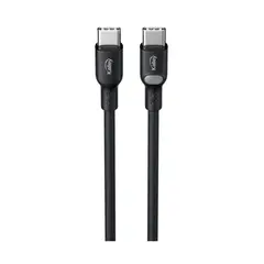 KALLEY - Cable USB-C a USB-C de 1,0 Metro Negro