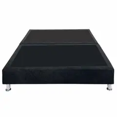 DORMIPUFF - Base Cama Dividida Negro Queen 160cm sas