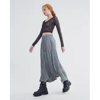 SEVEN SEVEN - Falda Para Mujer Largo Color Gris Marca #28140876