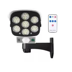 GENERICO - Camara Simulacion Luces Led Sensor De Movimiento Solar