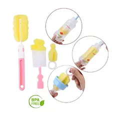 MUNDO BEBE - Lavateteros Bebe Cepillo churusco Para Biberones