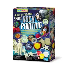 4M - PINTA ROCAS LUMINOSAS - KIT CREATIVO PARA NIÑOS