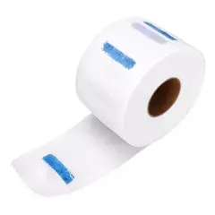 GENERICO - Cuellero Papel Desechable Cubre Cuello Barbería X5 Rollos